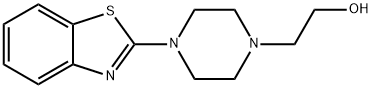 2-(4-(苯并[D]噻唑-2-基)哌嗪-1-基)乙烷-1-醇 结构式