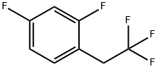 2,4-Difluoro-1-(2,2,2-trifluoroethyl)benzene 结构式