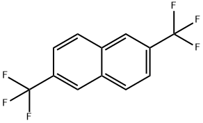 2,6-Bis-(trifluoromethyl)naphthalene 结构式