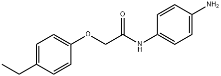 N-(4-Aminophenyl)-2-(4-ethylphenoxy)acetamide 结构式