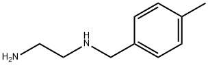 N-(2-氨基乙基)-N-(4-甲苄基)胺 结构式