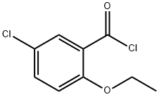 5-氯-邻乙氧基苯甲酰氯 结构式