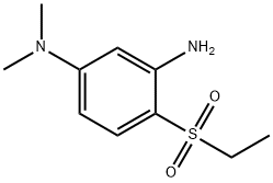 4-(Ethylsulfonyl)-N1,N1-dimethyl-1,3-benzenediamine 结构式