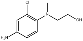 2-(4-Amino-2-chloromethylanilino)-1-ethanol 结构式