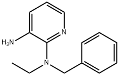 N2-Benzyl-N2-ethyl-2,3-pyridinediamine 结构式