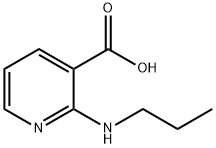 2-(Propylamino)nicotinic acid 结构式