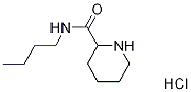 N-Butyl-2-piperidinecarboxamide hydrochloride 结构式