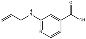 2-(Allylamino)isonicotinic acid 结构式