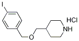 4-Iodobenzyl 4-piperidinylmethyl etherhydrochloride 结构式