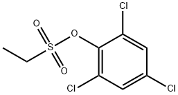 2,4,6-Trichlorophenyl 1-ethanesulfonate 结构式