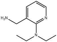 3-(Aminomethyl)-N,N-diethyl-2-pyridinamine 结构式