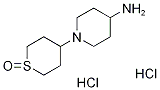 1-(1-氧代四氢-2H-硫代吡喃-4-基)哌啶-4-胺二盐酸盐 结构式