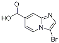 3-溴咪唑并[1,2-A]吡啶-7-甲酸 结构式