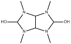 1,3,4,6-四甲基八氢咪唑并[4,5-D]咪唑-2,5-二醇 结构式