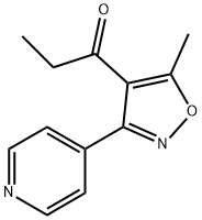 1-(5-Methyl-3-pyridin-4-ylisoxazol-4-yl)-propan-1-one 结构式