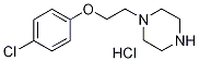 1-[2-(4-Chloro-phenoxy)-ethyl]-piperazine hydrochloride 结构式