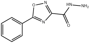 5-Phenyl-[1,2,4]oxadiazole-3-carboxylic acid hydrazide 结构式
