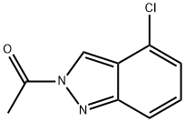 1-(4-氯-2H-吲唑-2-基)乙-1-酮 结构式