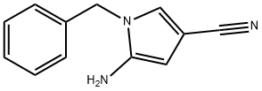 5-Amino-1-benzyl-1H-pyrrole-3-carbonitrile 结构式