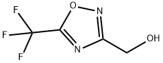 [5-(三氟甲基)-1,2,4-恶二唑-3-基]甲醇 结构式