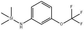 3-Trifluoromethoxy-N-(trimethylsiliyl)aniline 结构式