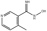 N'-Hydroxy-4-methylpyridine-3-carboximidamide 结构式