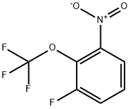 1-氟-3-硝基-2-(三氟甲氧基)苯 结构式
