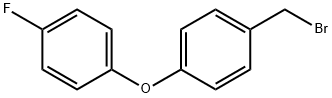 1-(溴甲基)-4-(4-氟苯氧基)苯 结构式