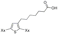 POLY [3-(6-CARBOXYHEXYL)THIOPHENE-2,5-DIYL] 结构式