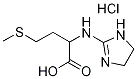 2-(4,5-DIHYDRO-1H-IMIDAZOL-2-YLAMINO)-4-METHYLSULFANYL-BUTYRIC ACID HYDROCHLORIDE 结构式