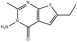 3-Amino-6-ethyl-2-methylthieno-[2,3-d]pyrimidin-4(3H)-one