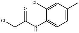 2-氯-N-(2-氯-4-甲基-苯基)乙酰胺 结构式