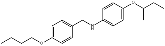 4-(sec-Butoxy)-N-(4-butoxybenzyl)aniline 结构式