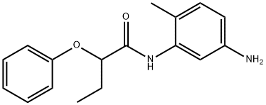 N-(5-Amino-2-methylphenyl)-2-phenoxybutanamide 结构式