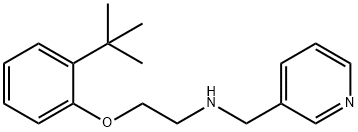 N-{2-[2-(tert-Butyl)phenoxy]ethyl}-N-(3-pyridinylmethyl)amine 结构式