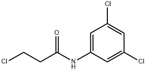 3-氯-N-(3,5-二氯苯基)丙酰胺 结构式