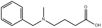 4-[benzyl(methyl)amino]butanoic acid 结构式