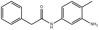 N-(3-amino-4-methylphenyl)-2-phenylacetamide 结构式