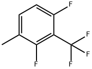 1,3-二氟-4-甲基-2-(三氟甲基)苯 结构式