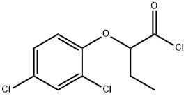 2-(2,4-二氯苯氧基)丁酰氯化物 结构式