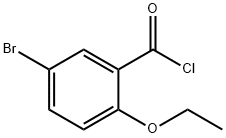 5-溴-2-乙氧基-苯甲酰氯 结构式