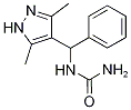 [(3,5-Dimethyl-1H-pyrazol-4-yl)-phenyl-methyl]-urea 结构式