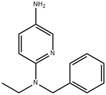 N2-Benzyl-N2-ethyl-2,5-pyridinediamine 结构式