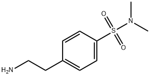 4-(2-Amino-ethyl)-N,N-dimethyl-benzenesulfonamide 结构式