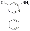 6-Chloro-2-phenyl-4-pyrimidinamine 结构式