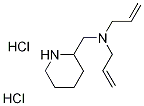 N-Allyl-N-(2-piperidinylmethyl)-2-propen-1-aminedihydrochloride 结构式