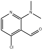 4-氯-2-(二甲基氨基)烟碱醛 结构式