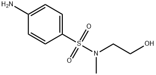 4-氨基-N-(2-羟乙基)-N-甲基苯-1-磺酰胺 结构式