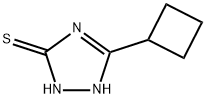 5-环丁基-3-巯基-1,2,4-三氮唑 结构式