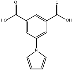 5-(1H-吡咯-1-基)1,3-苯二甲酸 结构式